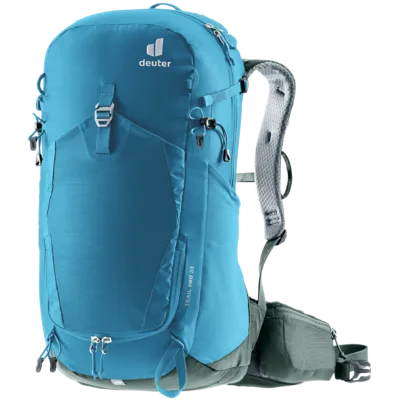 Mochila Trail Pro 33 wave-ivy DEUTER