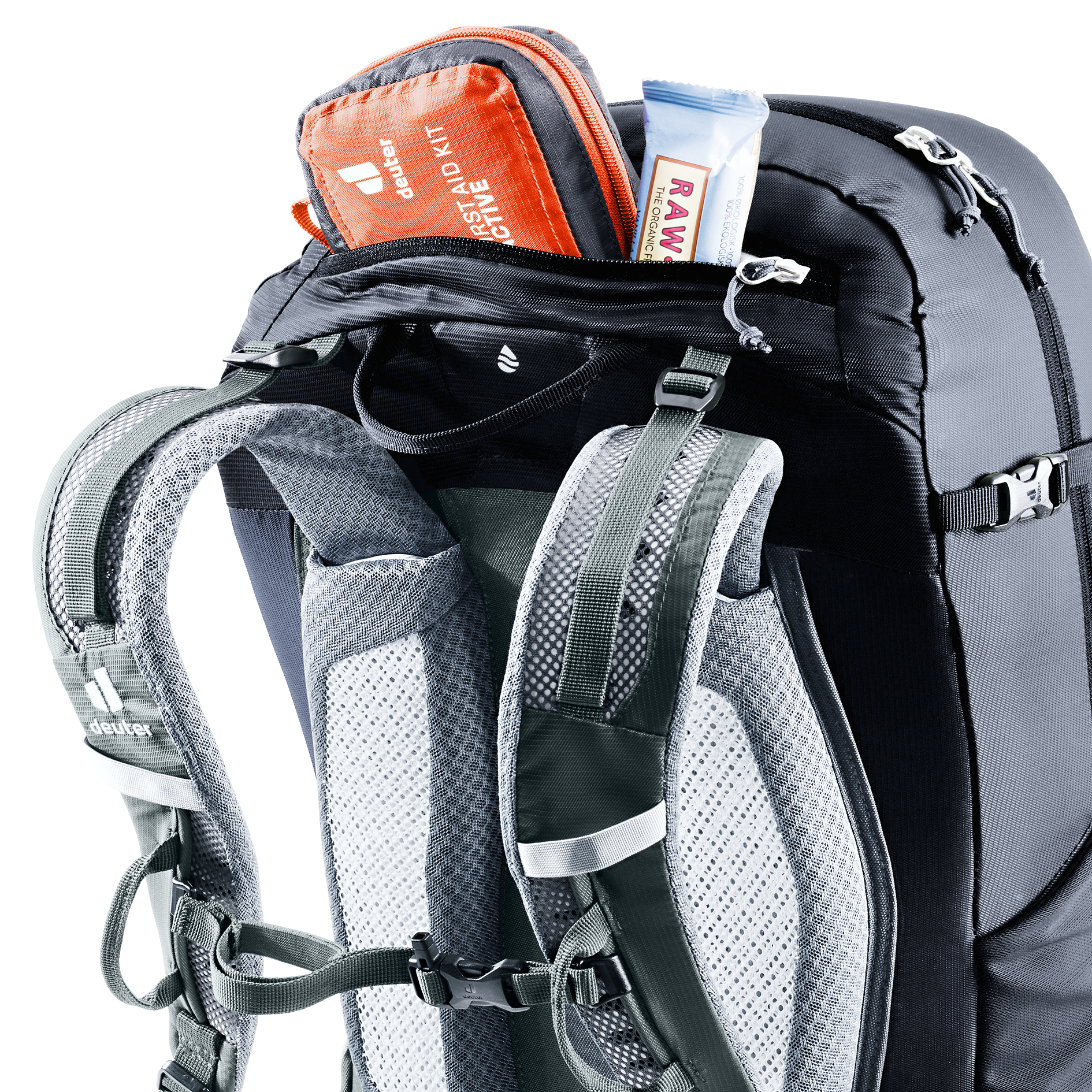 Mochila Trail Pro 33 black-shale - Deuter - Imagen 10