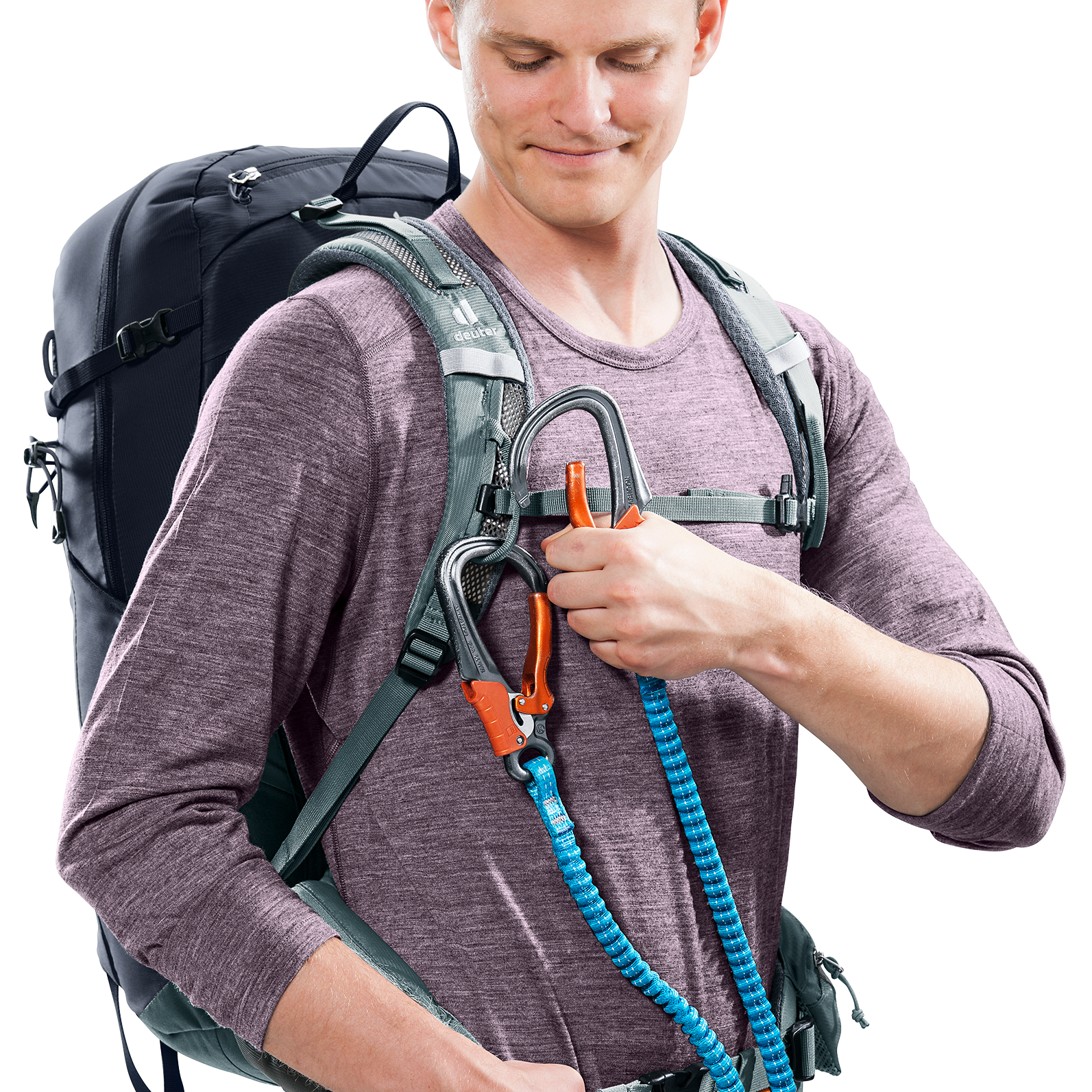 Mochila Trail Pro 33 black-shale - Deuter - Imagen 13