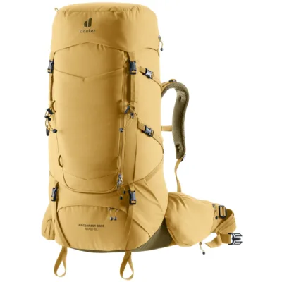 Mochila Aircontact 55 + 10 SL savanna-nori DEUTER