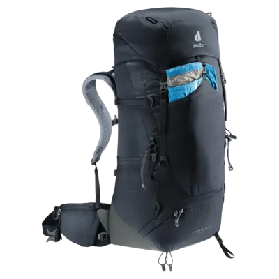 Mochila Aircontact Lite 50 + 10 black-graphite DEUTER - Imagen 9