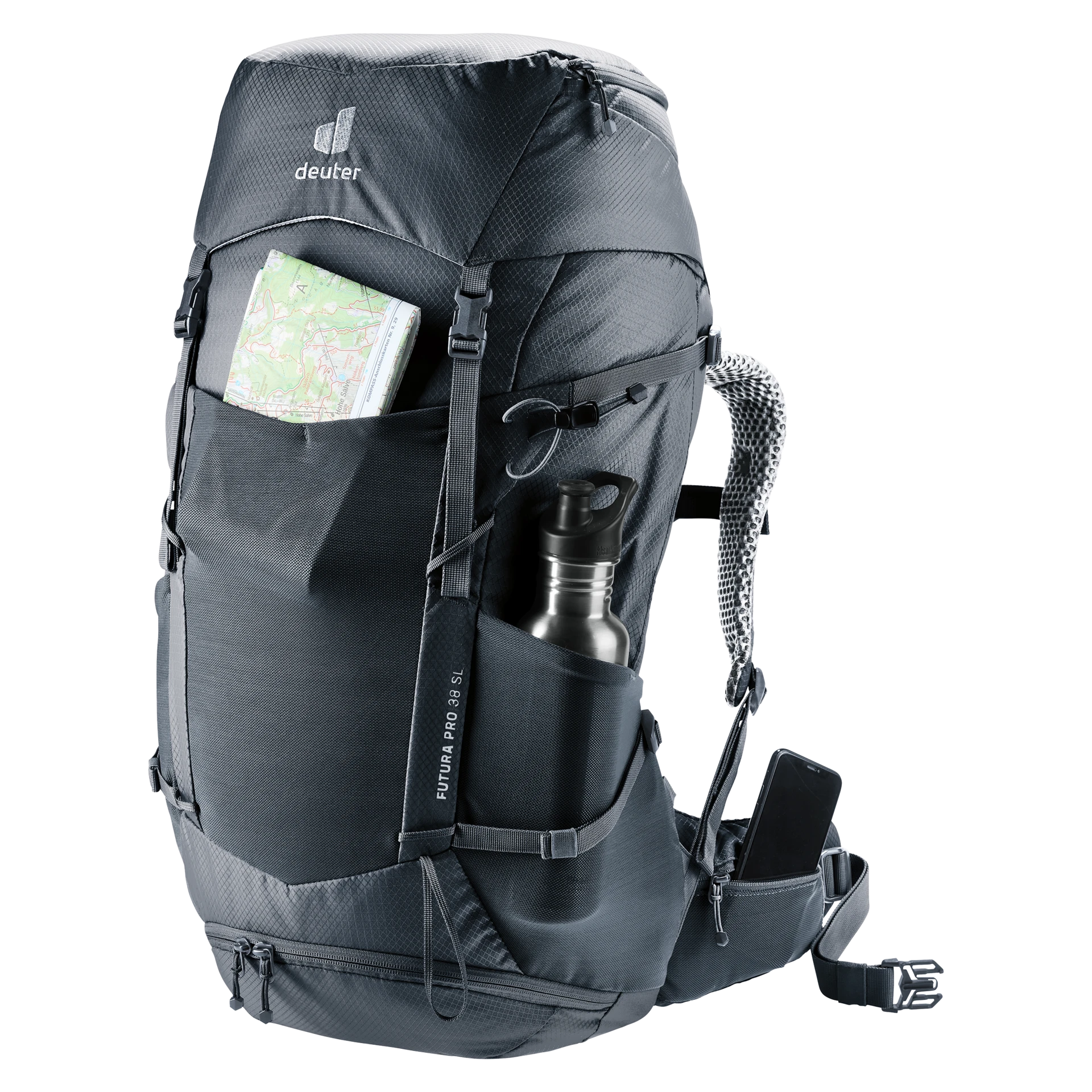 Mochila Futura Pro 38 SL black DEUTER - Imagen 9