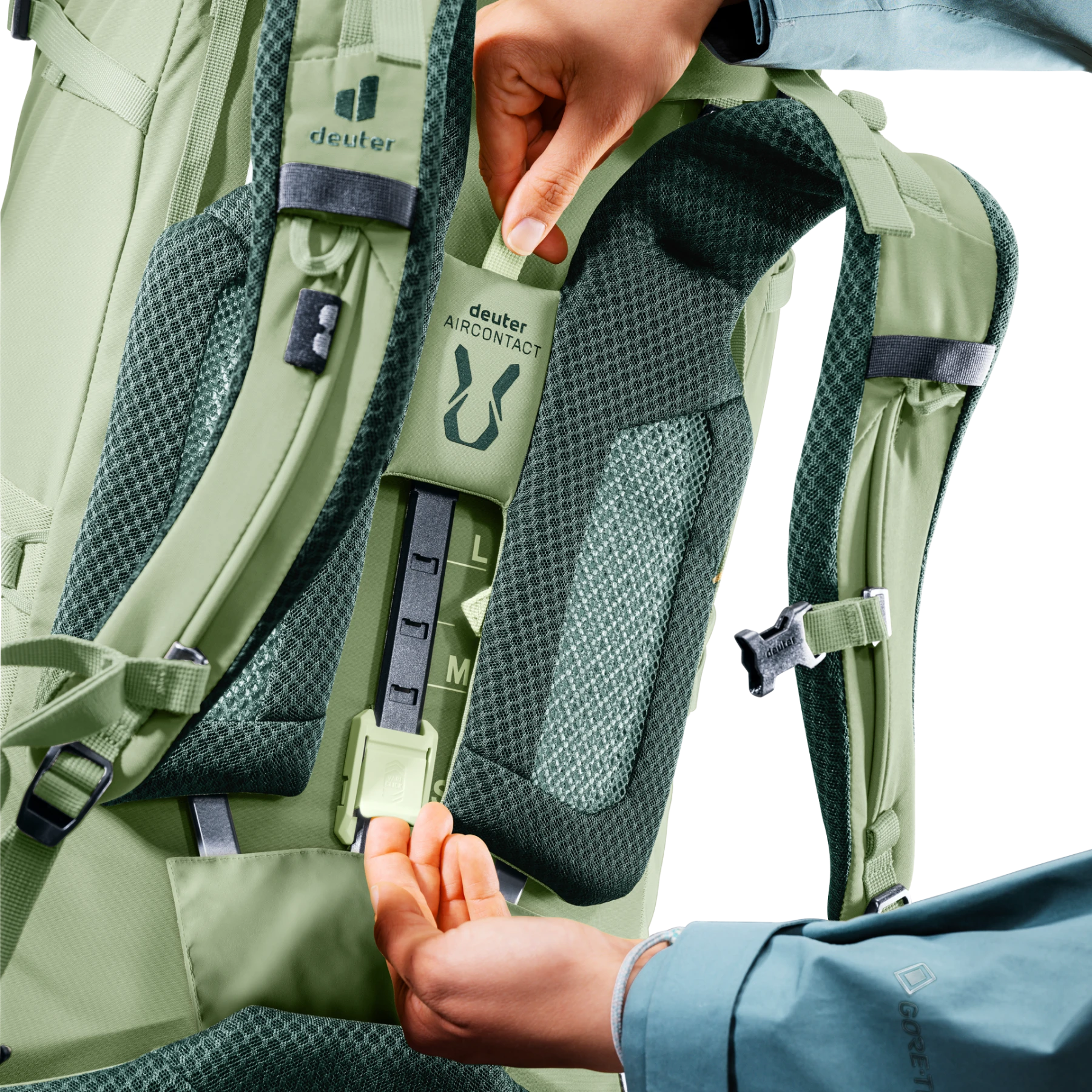 Mochila Aircontact Core 45+10 SL grove-ivy DEUTER - Imagen 3