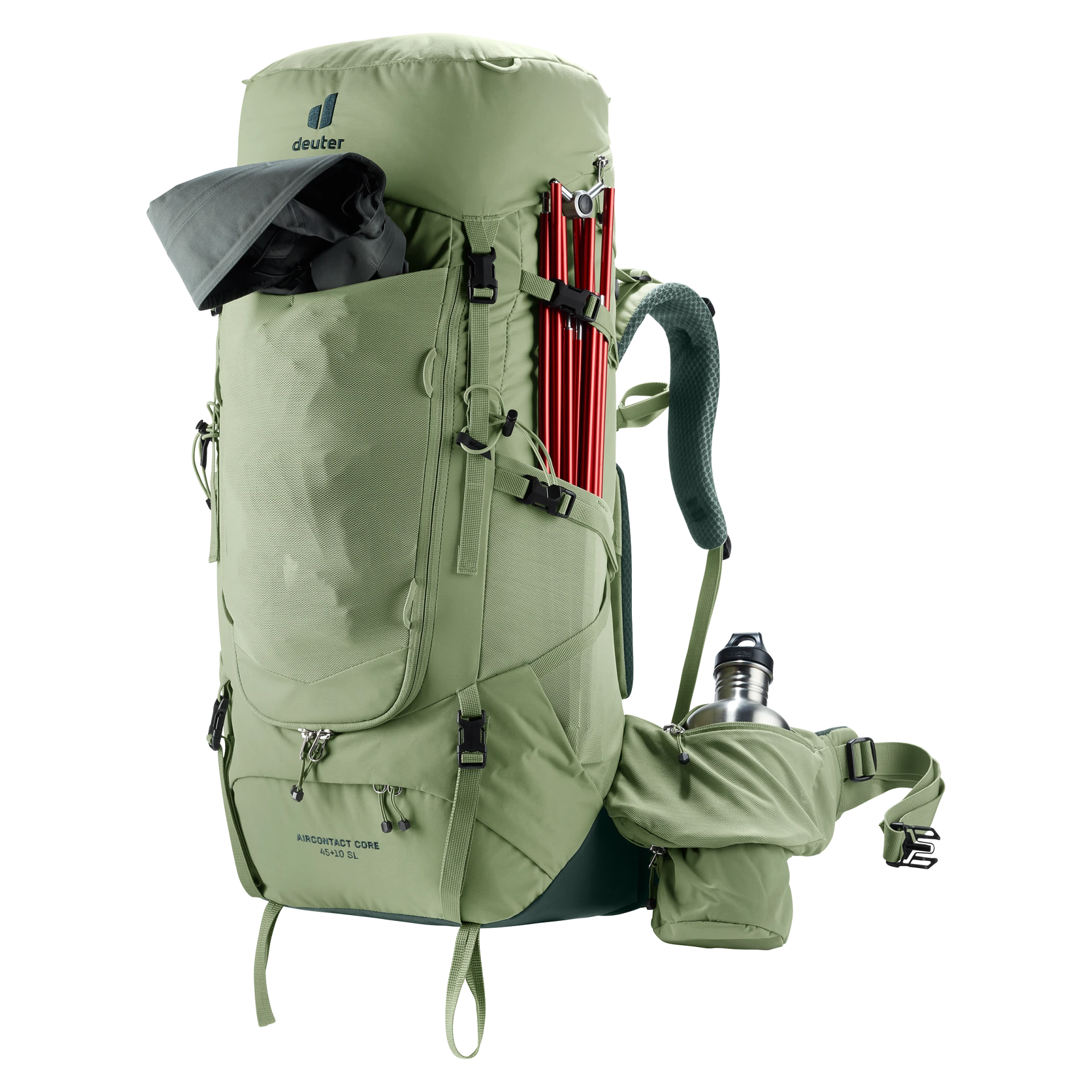 Mochila Aircontact Core 45+10 SL grove-ivy DEUTER - Imagen 4