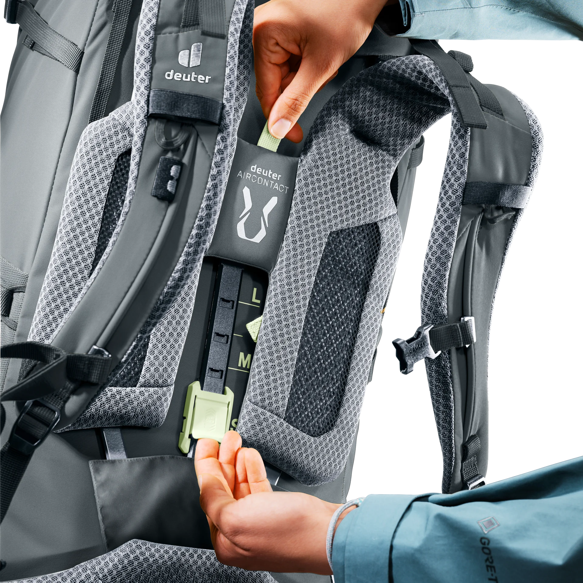 Mochila Aircontact Core 45 + 10 SL graphite DEUTER - Imagen 9