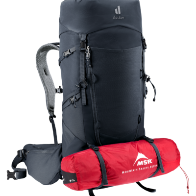 Mochila Aircontact Core 50 + 10 black DEUTER - Imagen 7