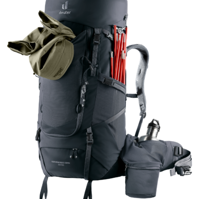 Mochila Aircontact Core 50 + 10 black DEUTER - Imagen 8