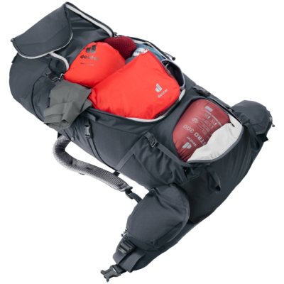 Mochila Aircontact Core 50 + 10 black DEUTER - Imagen 4