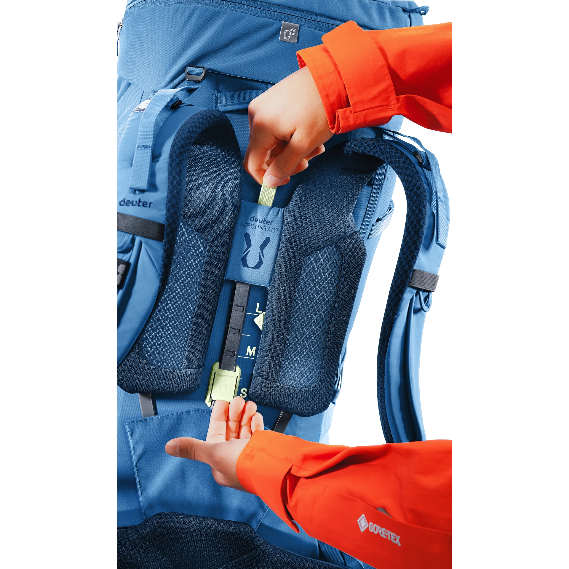 Mochila Aircontact Core 60 + 10 baltic-nightblue DEUTER - Imagen 3