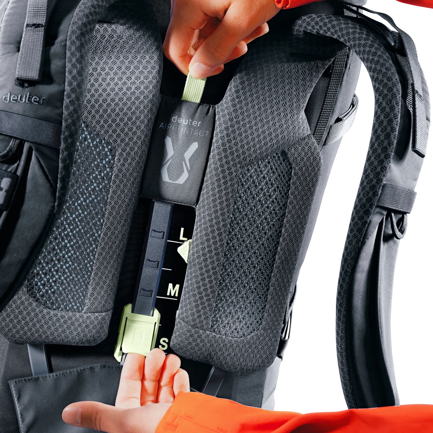 Mochila Aircontact Core 60 + 10 black DEUTER - Imagen 14