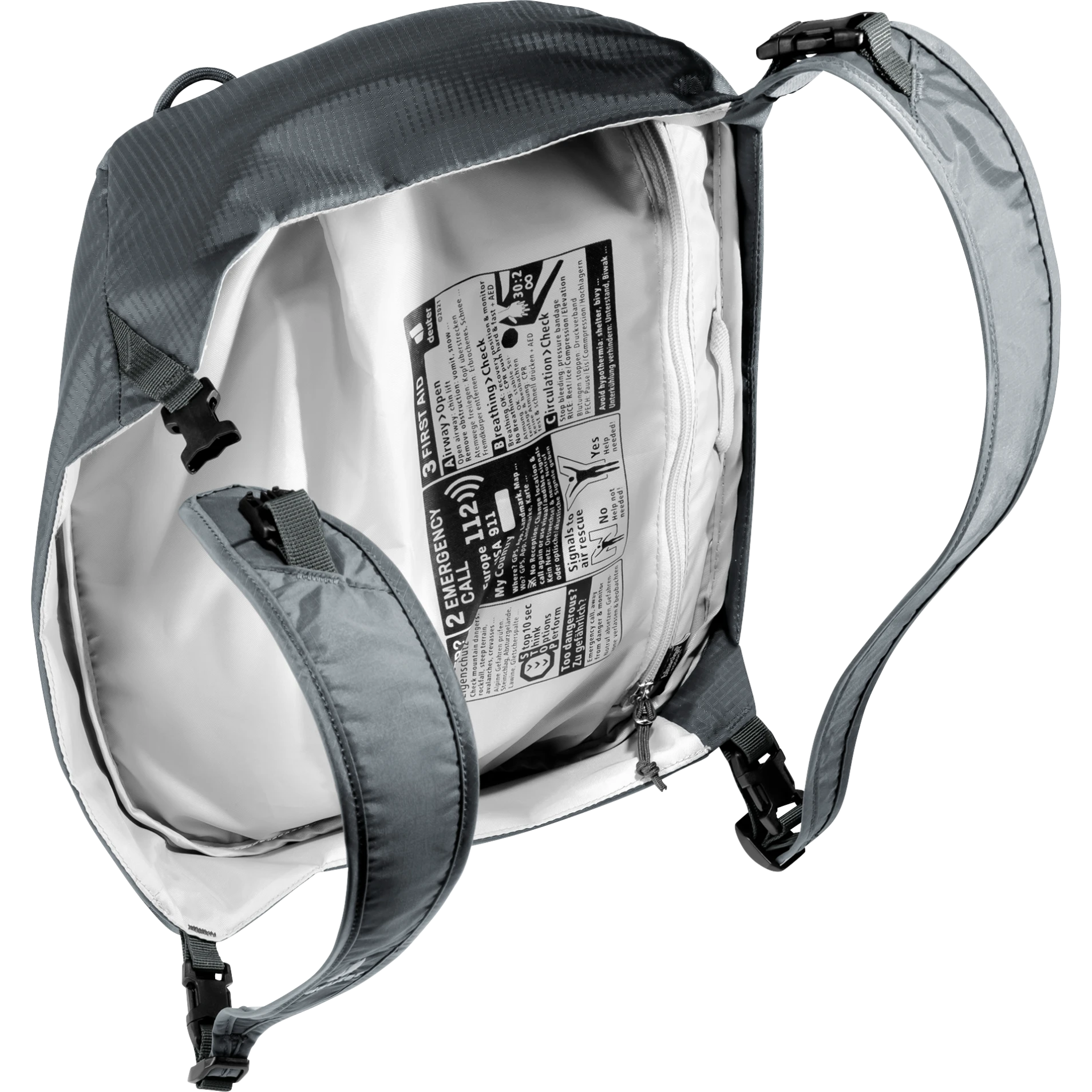 Mochila Aircontact PRO 65 + 10 SL graphite DEUTER - Imagen 2