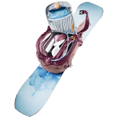 Mochila Freerider 28 SL ashrose-cassis DEUTER - Imagen 11