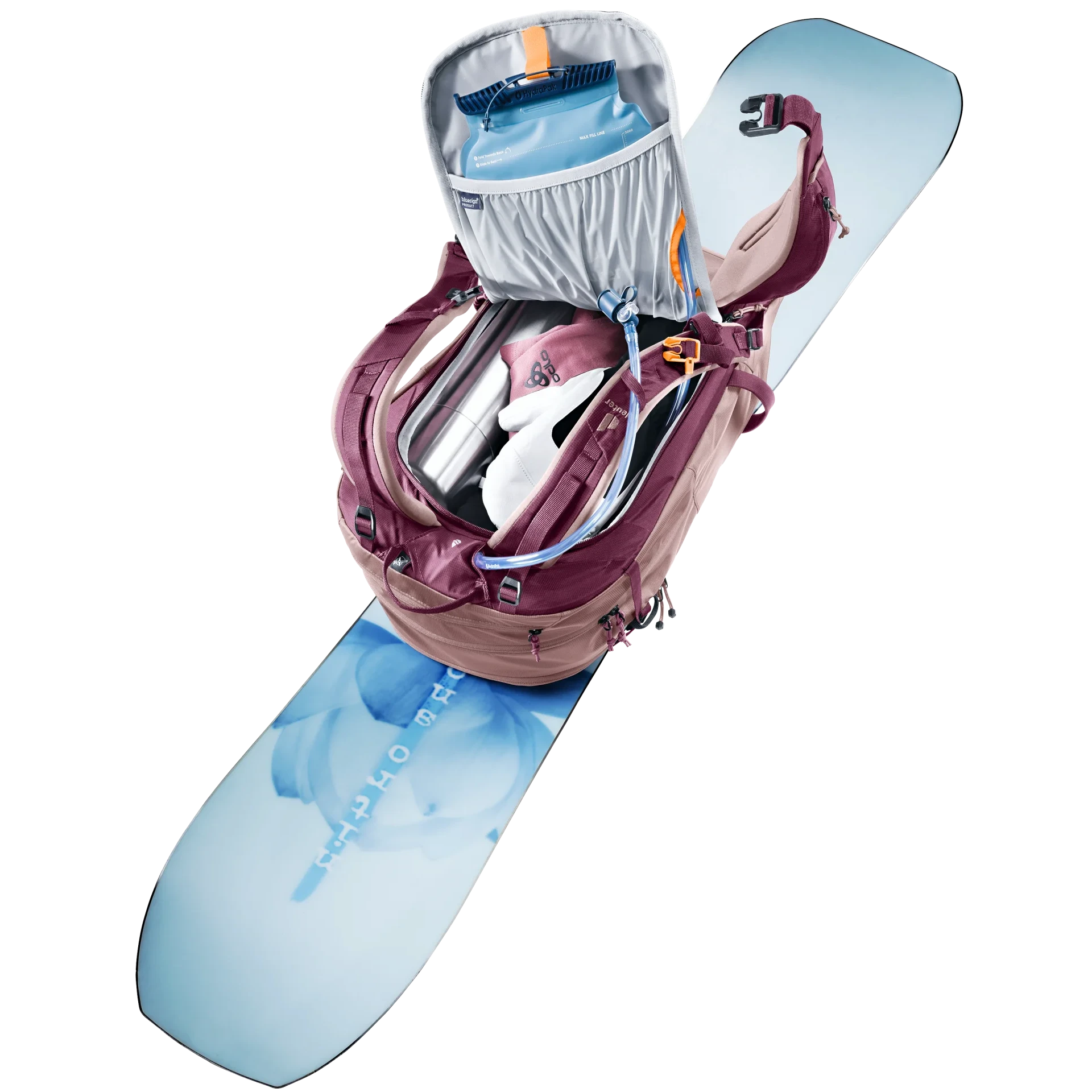 Mochila Freerider 28 SL ashrose-cassis DEUTER - Imagen 11