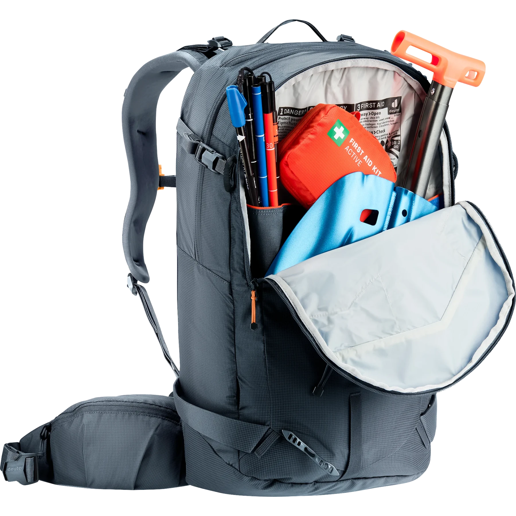 Mochila Freerider 30 black DEUTER - Imagen 7