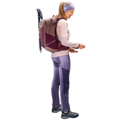 Mochila Futura 25 SL cassis-ashrose DEUTER - Imagen 3