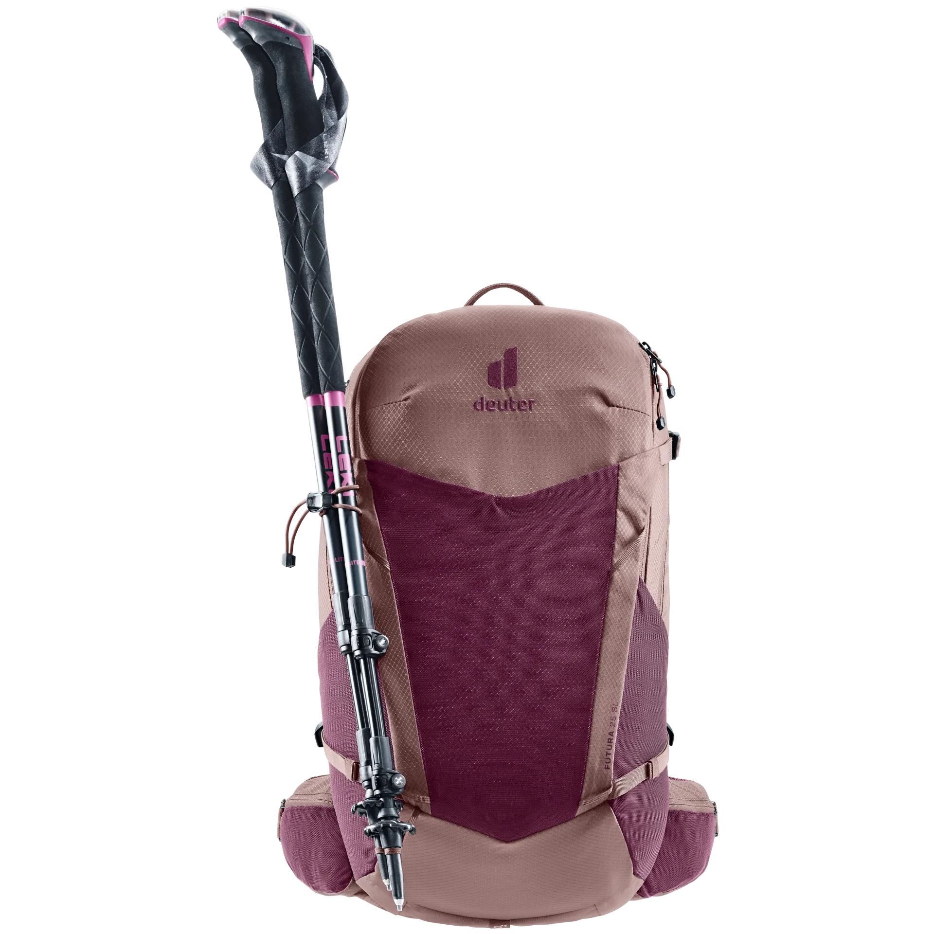 Mochila Futura 25 SL cassis-ashrose DEUTER - Imagen 9