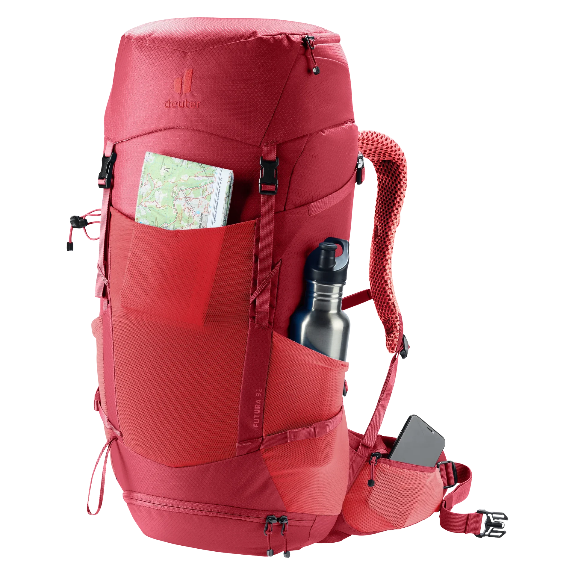 Mochila Futura 32 cherry-masala DEUTER - Imagen 8
