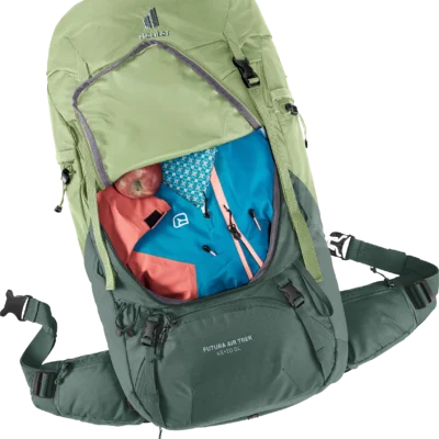 Mochila Futura Air Trek 45 + 10 SL grove-ivy DEUTER - Imagen 5