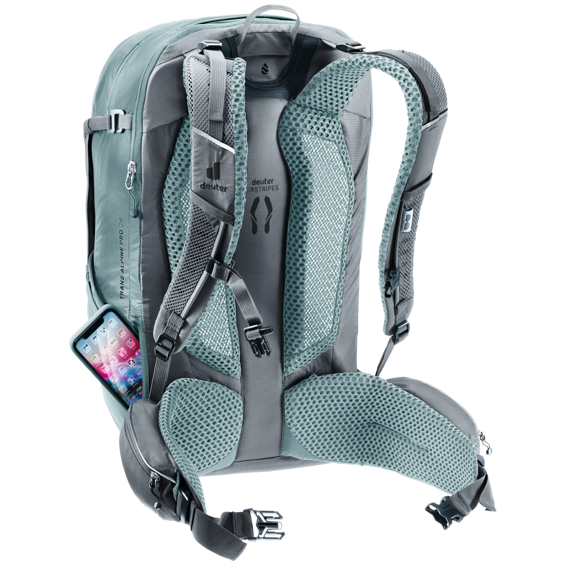 Mochila Trans Alpine Pro 28 graphite-shale DEUTER - Imagen 2
