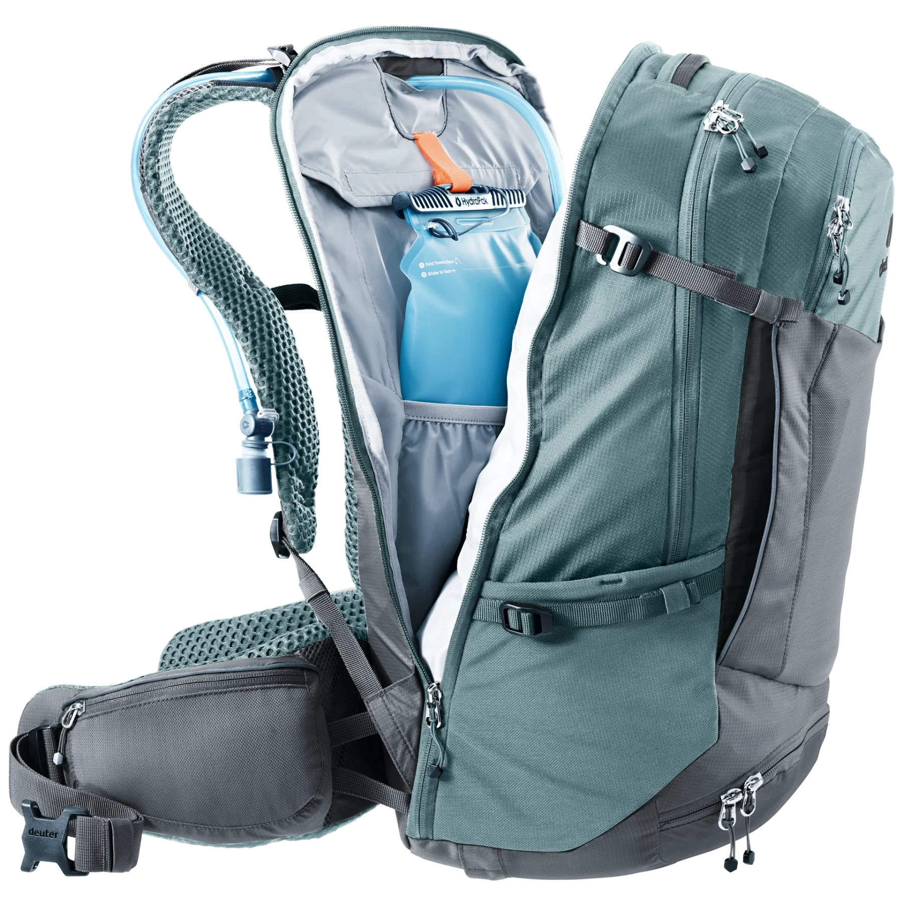 Mochila Trans Alpine Pro 28 graphite-shale DEUTER - Imagen 4