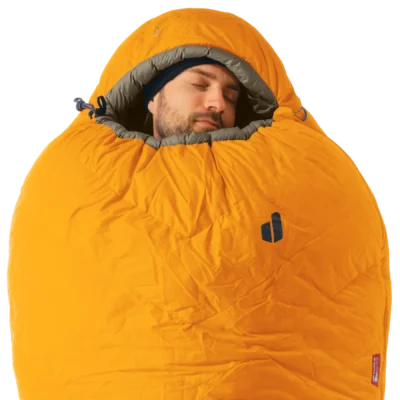 Saco de Dormir Astro Pro 1000 -19C Zip left magma-titanium DEUTER - Imagen 5