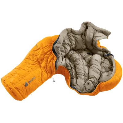 Saco de Dormir Astro Pro 600 -12C Zip left magma-titanium DEUTER - Imagen 3